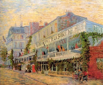 Restaurante de la Sirene en Asnieres Vincent van Gogh Pinturas al óleo